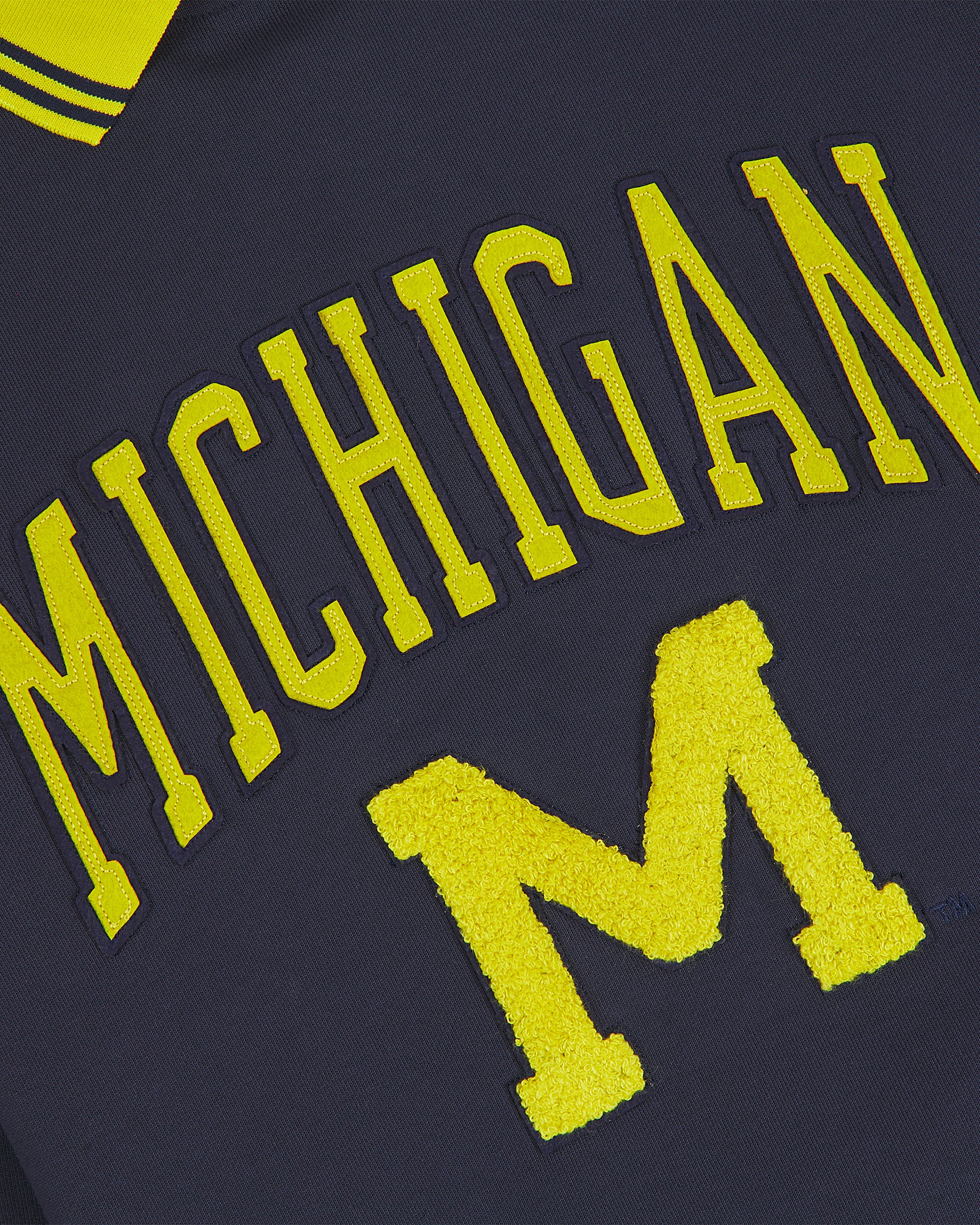 University of Michigan Collared Crewneck – Ebbets Field