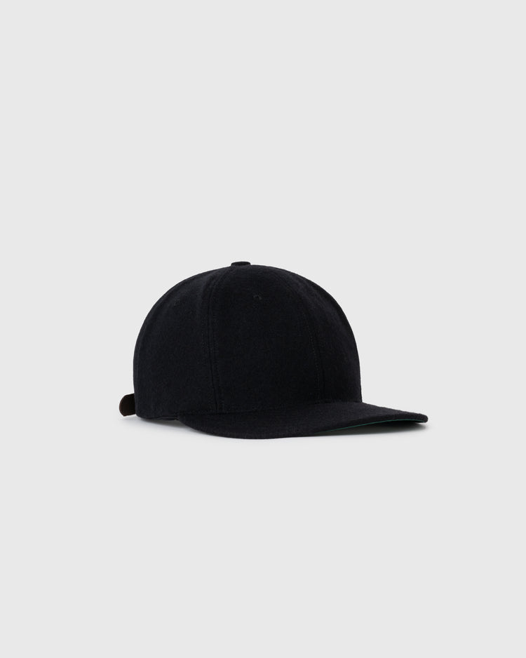 Black Wool Ballcap