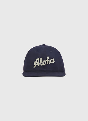 The Ebbets Field Aloha 100th Infantry 1942 Cotton Twill Ballcap features white 
