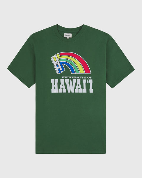 Hawaii大学 BOWHANA Rainbow warriors Tシャツ University of Hawaii Rainbow Warriors Short Sleeve Graphic T-Shirt