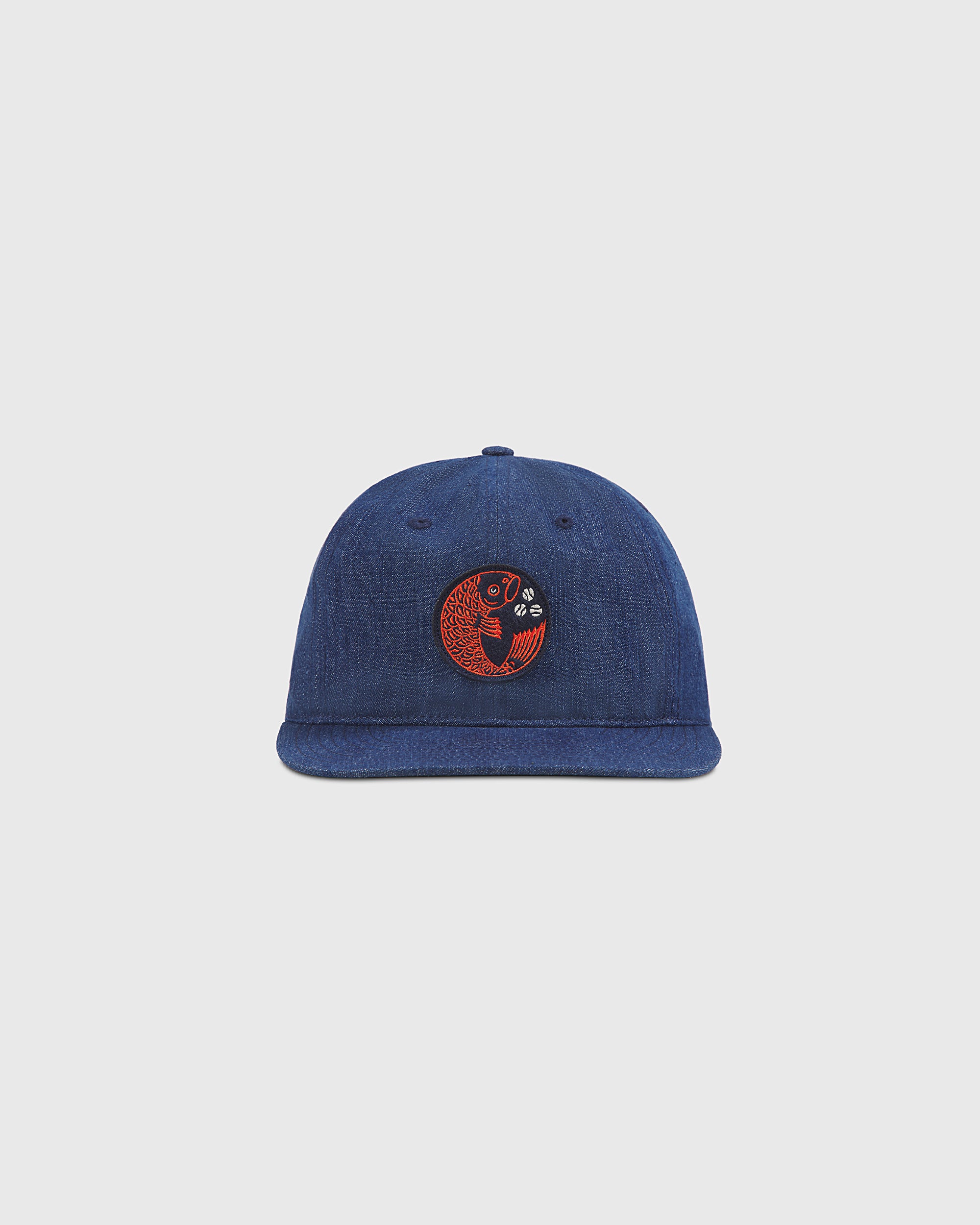 Hiroshima Carp Indigo Cotton Denim Twill Ballcap – Ebbets Field