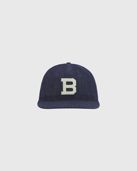 Brooklyn Bushwicks Indigo Cotton Denim Ballcap – Ebbets Field