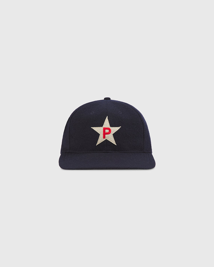 The Ebbets Field Philadelphia Stars 1934 Authentic Wool Ballcap, featuring a large white star and a red 