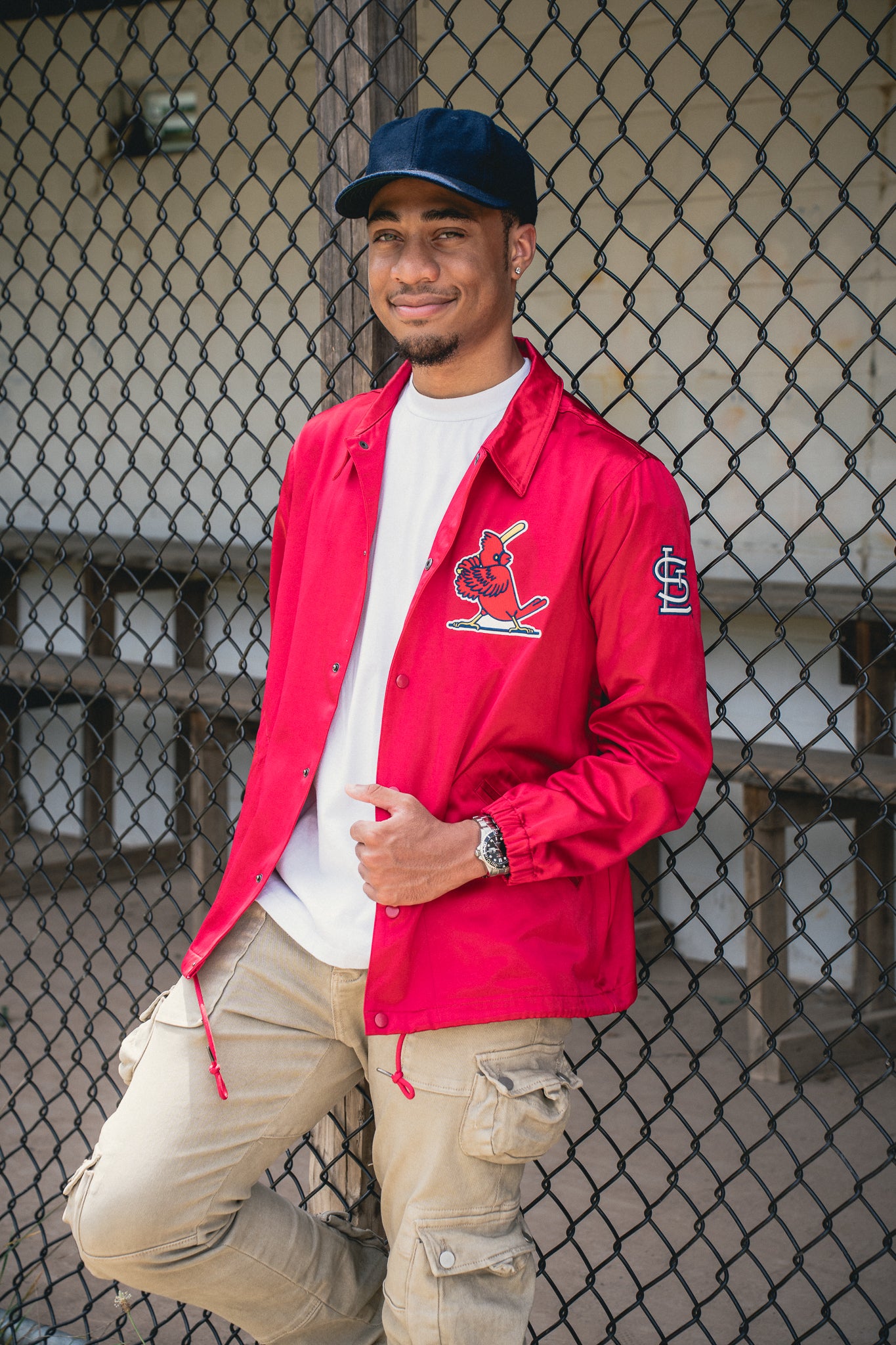 St. Louis Cardinals 1970 Satin Windbreaker