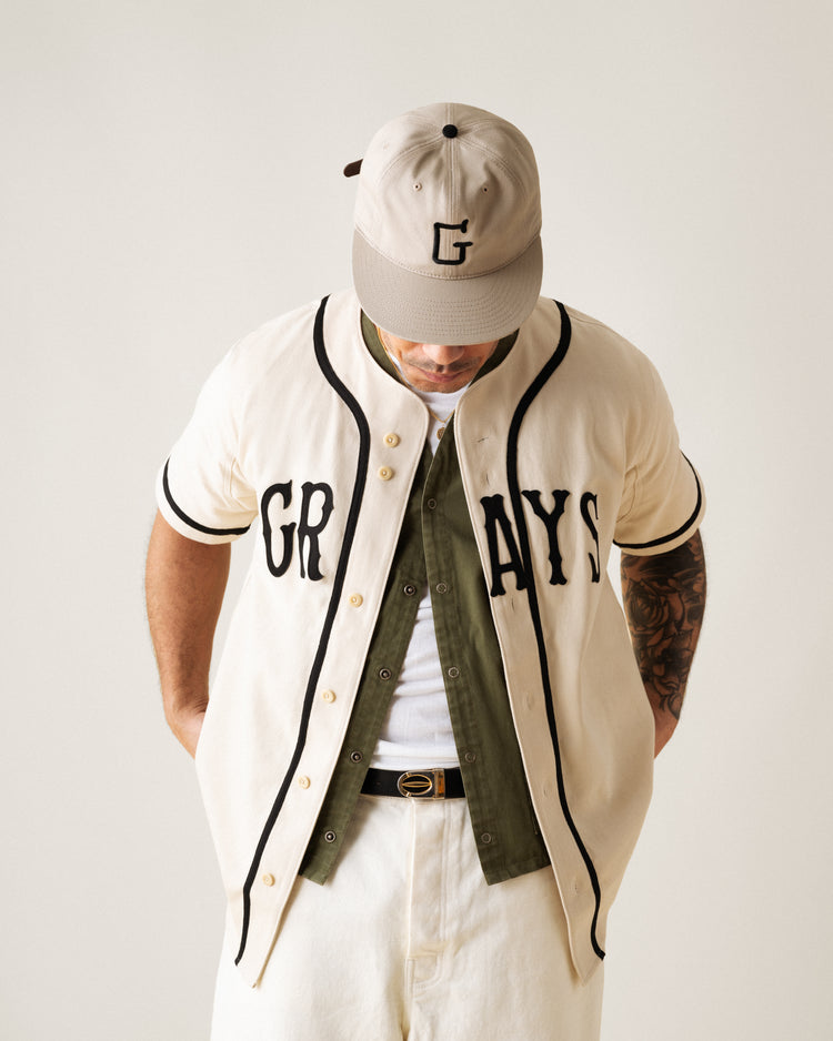 Homestead Grays Embroidered 'G' Cotton Twill Ballcap