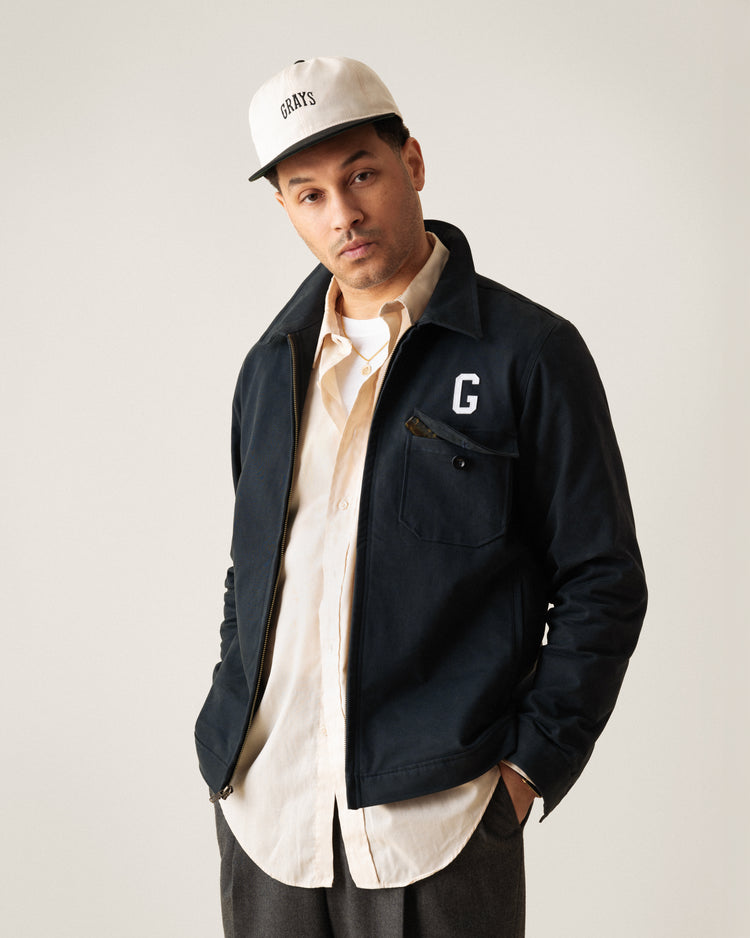 Homestead Grays Embroidered Two Tone Cotton Twill Ballcap