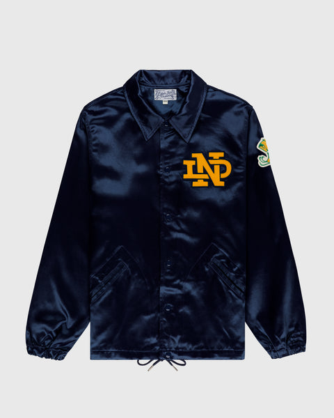 University of Notre Dame Satin Windbreaker Jacket – Ebbets Field