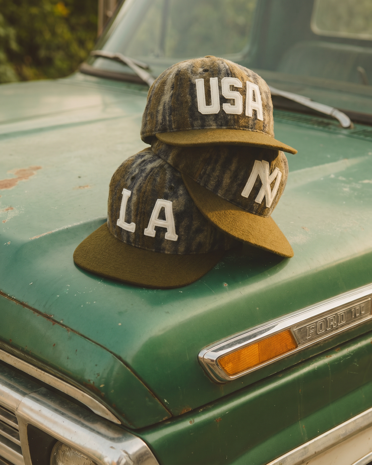 Mossy Oak x Ebbets Field 1956 USA National Team Ballcap Mossy Oak x Ebbets Field 1956 USA National Team Ballcap