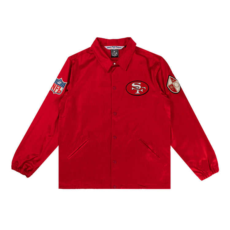 San Francisco 49ers Satin Windbreaker