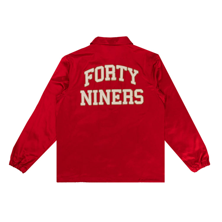 San Francisco 49ers Satin Windbreaker