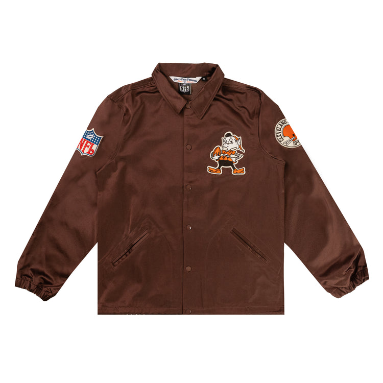 Cleveland Browns Satin Windbreaker
