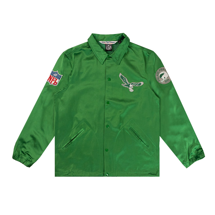 Philadelphia Eagles Satin Windbreaker