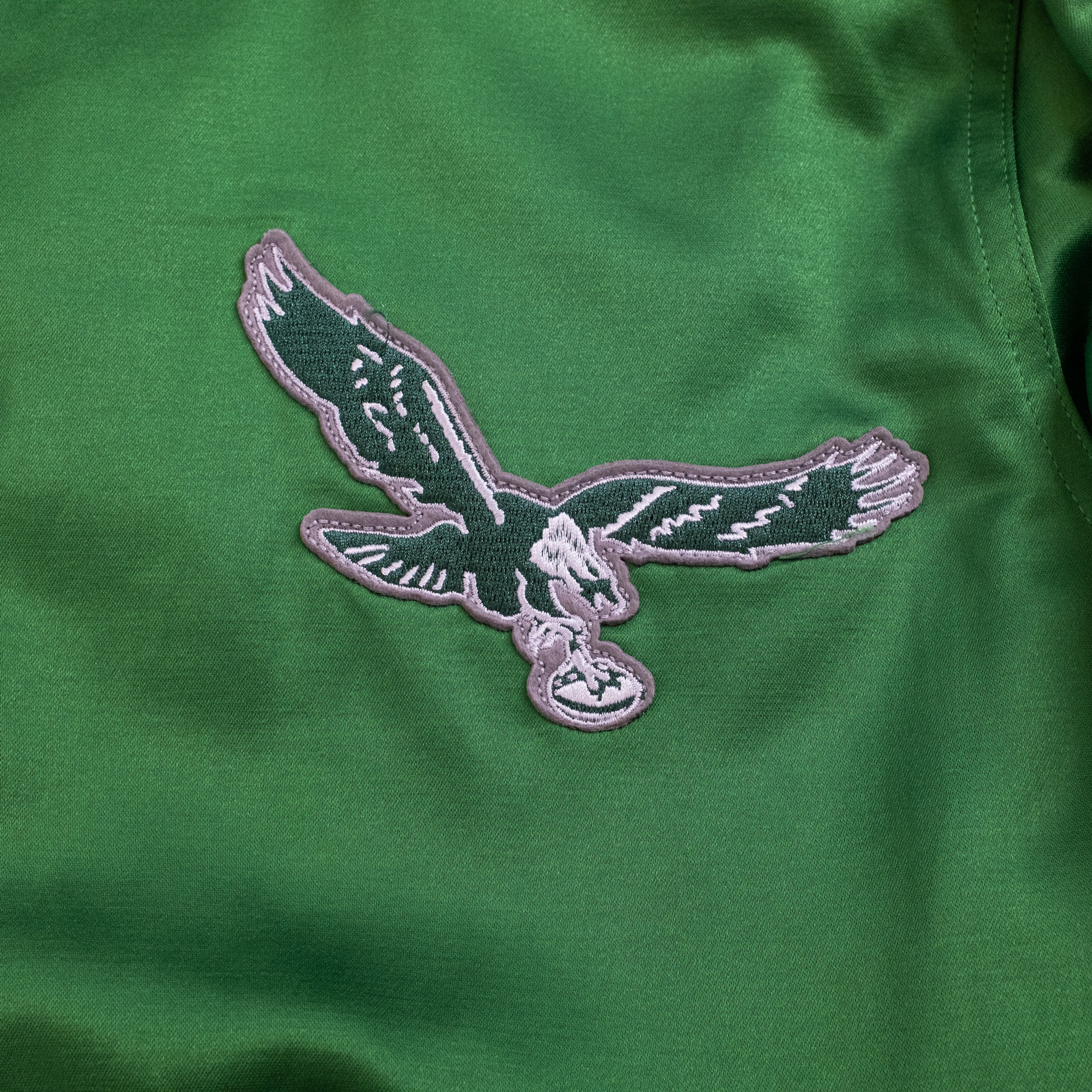Philadelphia Eagles Satin Windbreaker