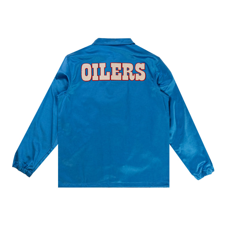 Houston Oilers Satin Windbreaker