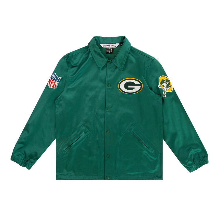 Green Bay Packers Satin Windbreaker