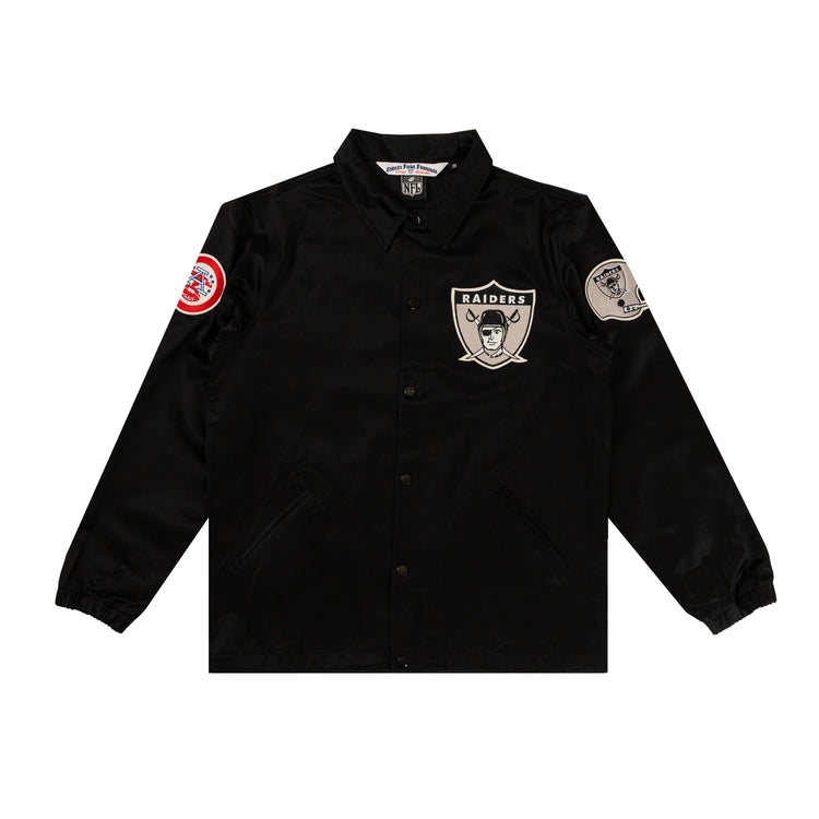 Oakland Raiders Satin Windbreaker