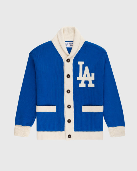 LA Dodgers 1958 Wool Shawl Collar Sweater – Ebbets Field