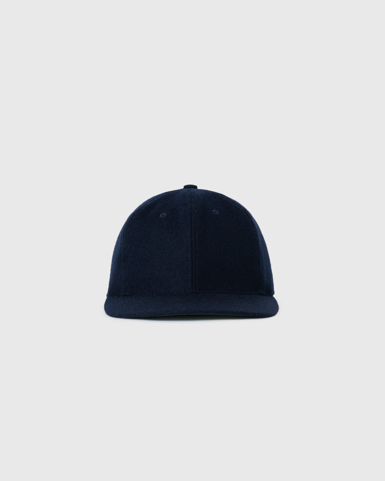 Navy Wool Ballcap