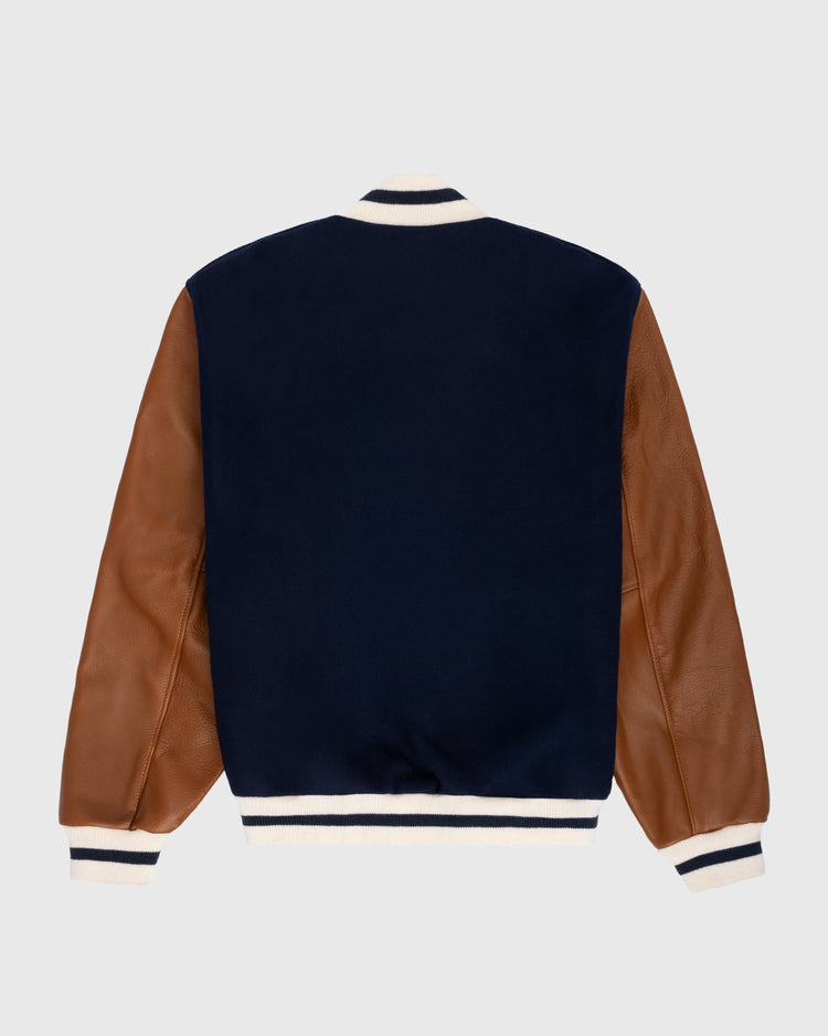 New York Black Yankees 1940 Authentic Wool & Leather Varsity Jacket