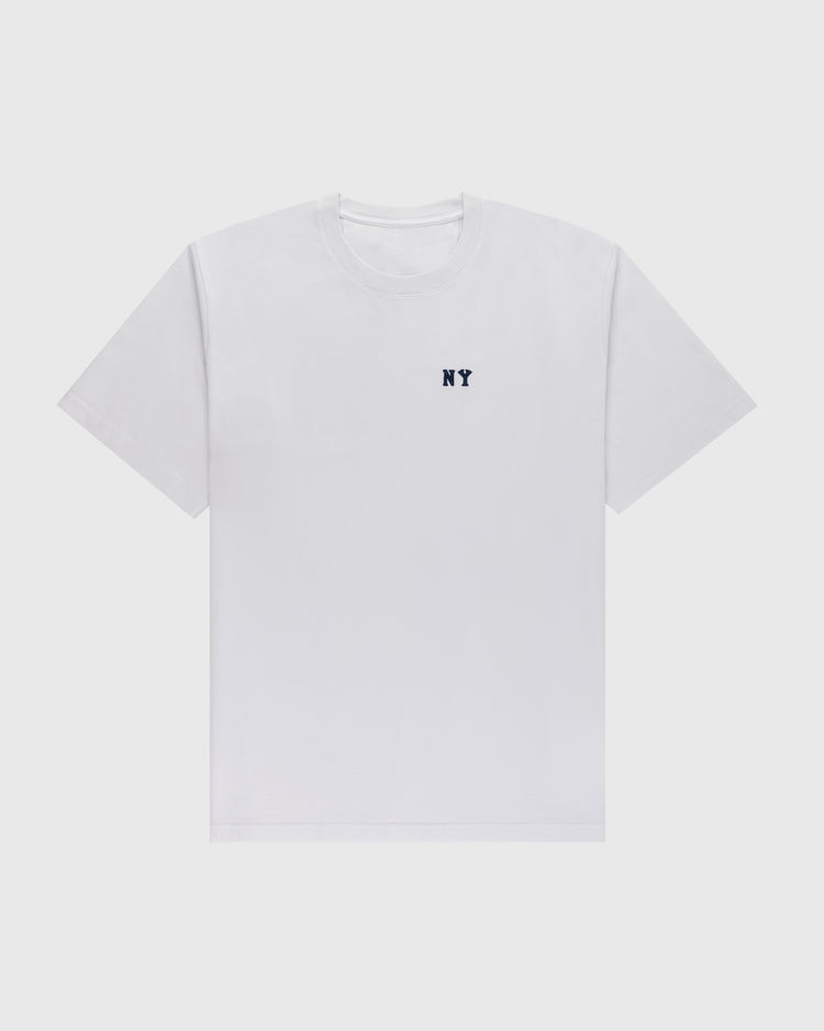 New York Black Yankees Embroidered 'NY' Short Sleeve Tee