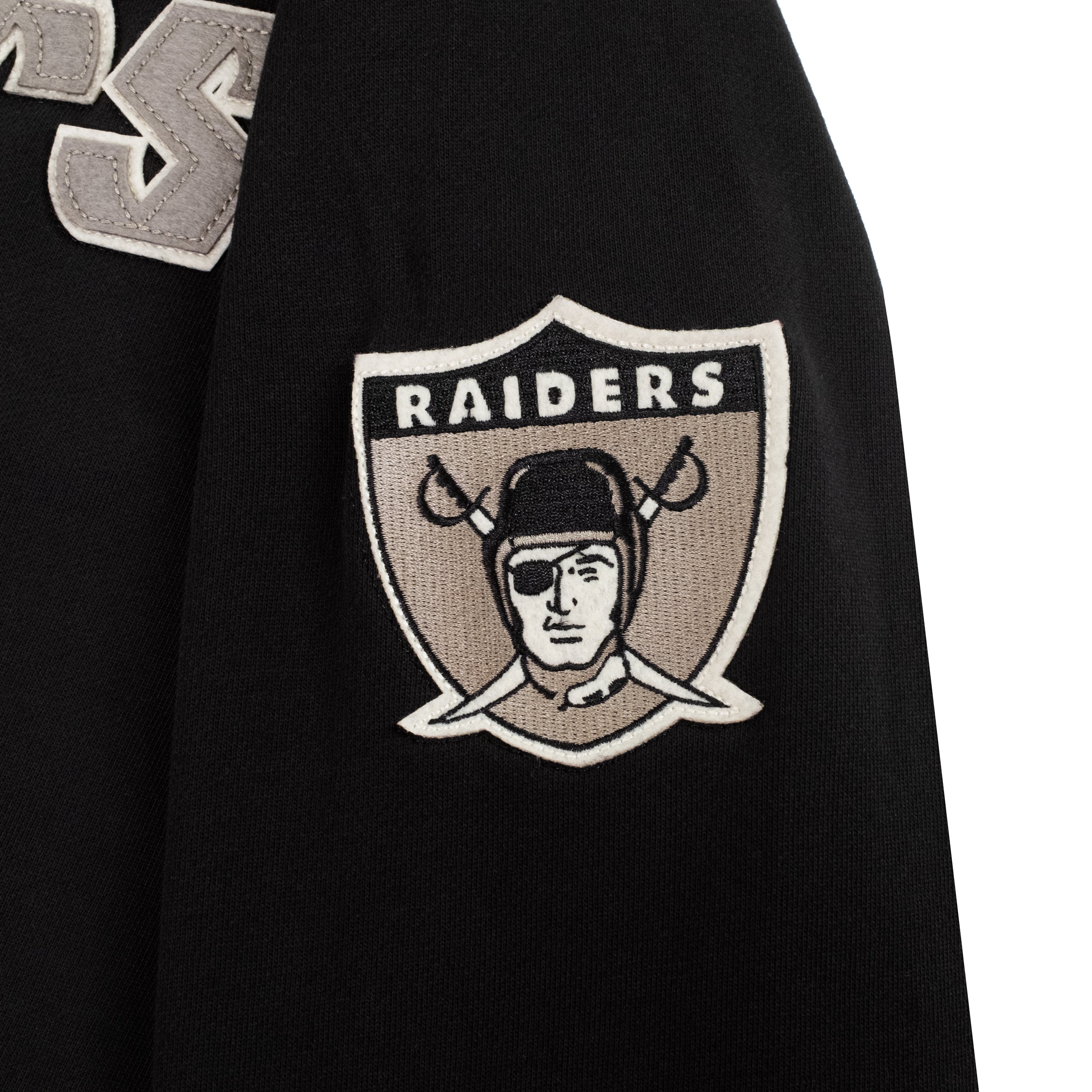 Oakland Raiders French Terry Hooded Sweatshirt