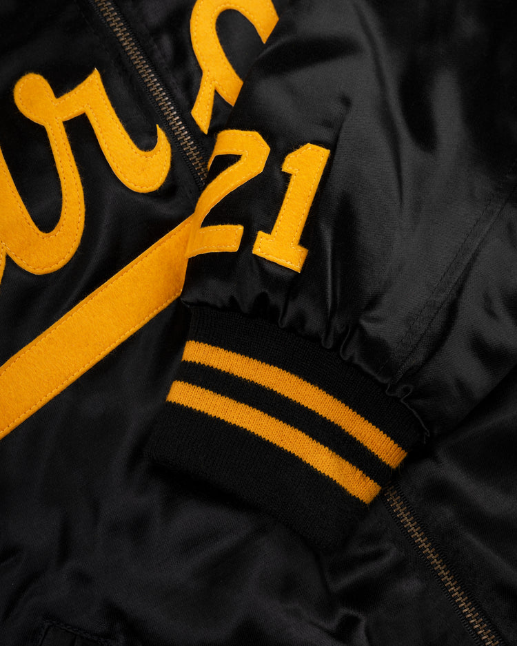 Roberto Clemente 1970 Authentic All Satin Varsity Jacket