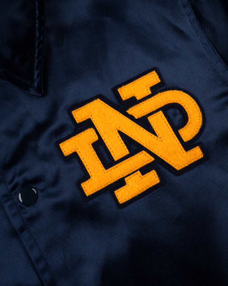 University of Notre Dame Satin Windbreaker Jacket