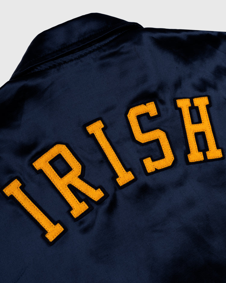 University of Notre Dame Satin Windbreaker Jacket