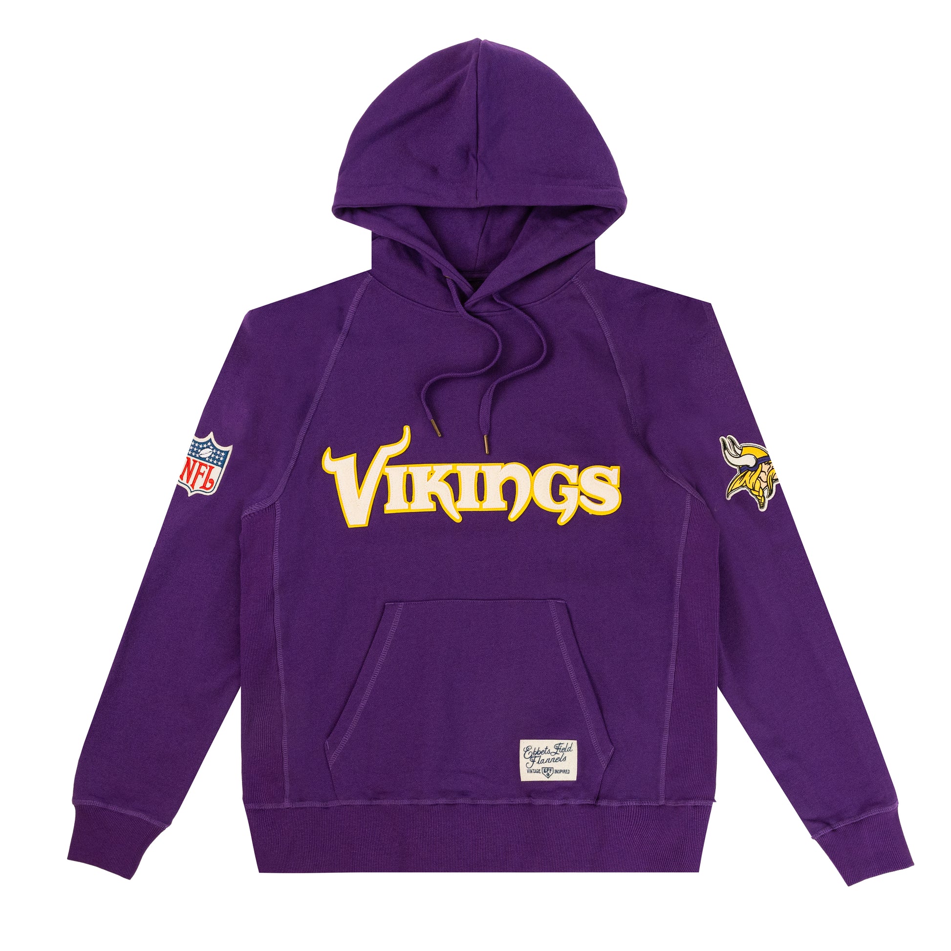Minnesota Vikings French Terry Hooded Sweatshirt – Ebbets Field Flannels