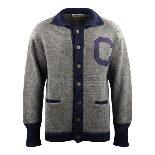 Cleveland Naps 1910 Shawl Collar Sweater