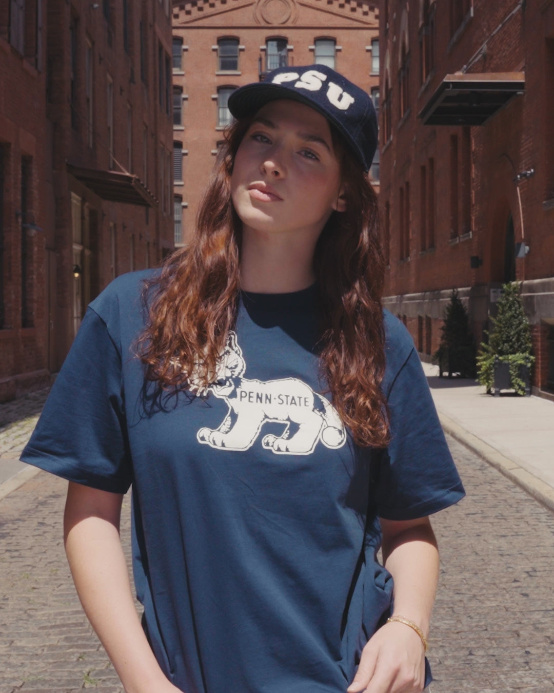 Penn State University Heavyweight Cotton Terry Crewneck