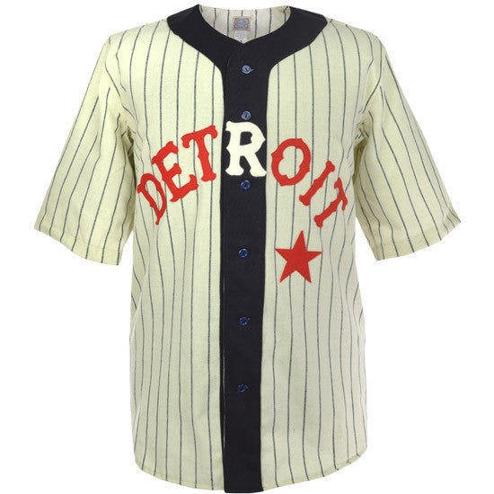 Ebbets Field Flannels Detroit Stars 1920 Home Jersey