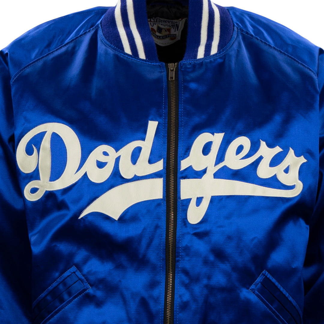 La Dodgers National Royal Blue Satin Jacket