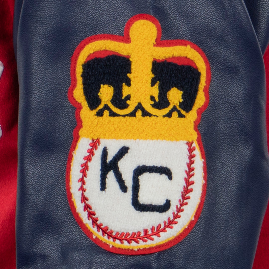 Kansas City Monarchs Vintage Inspired Varsity Jacket