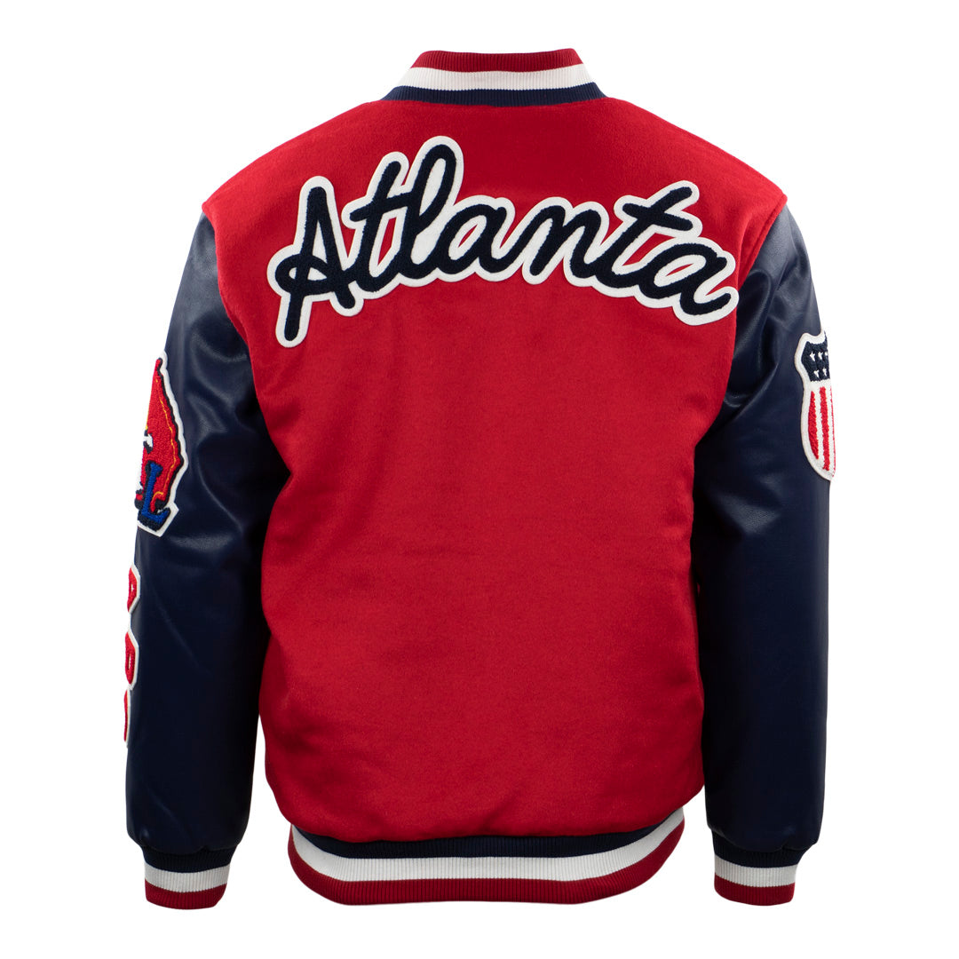 Atlanta Black Crackers Vintage Inspired Varsity Jacket