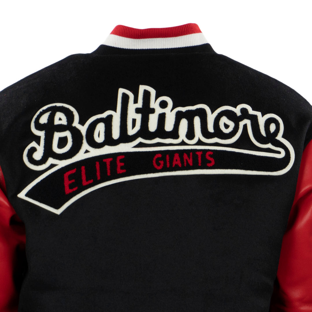 Baltimore Elite Giants Vintage Inspired Varsity Jacket