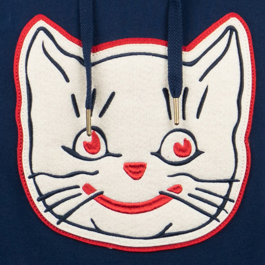 Kansas City Katz French Terry Script Hooded Sweatshirt - Navy