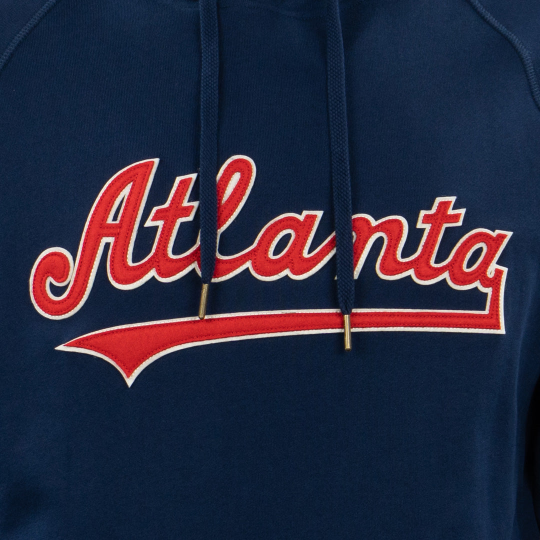 Atlanta Crackers French Terry Script Hooded Sweatshirt