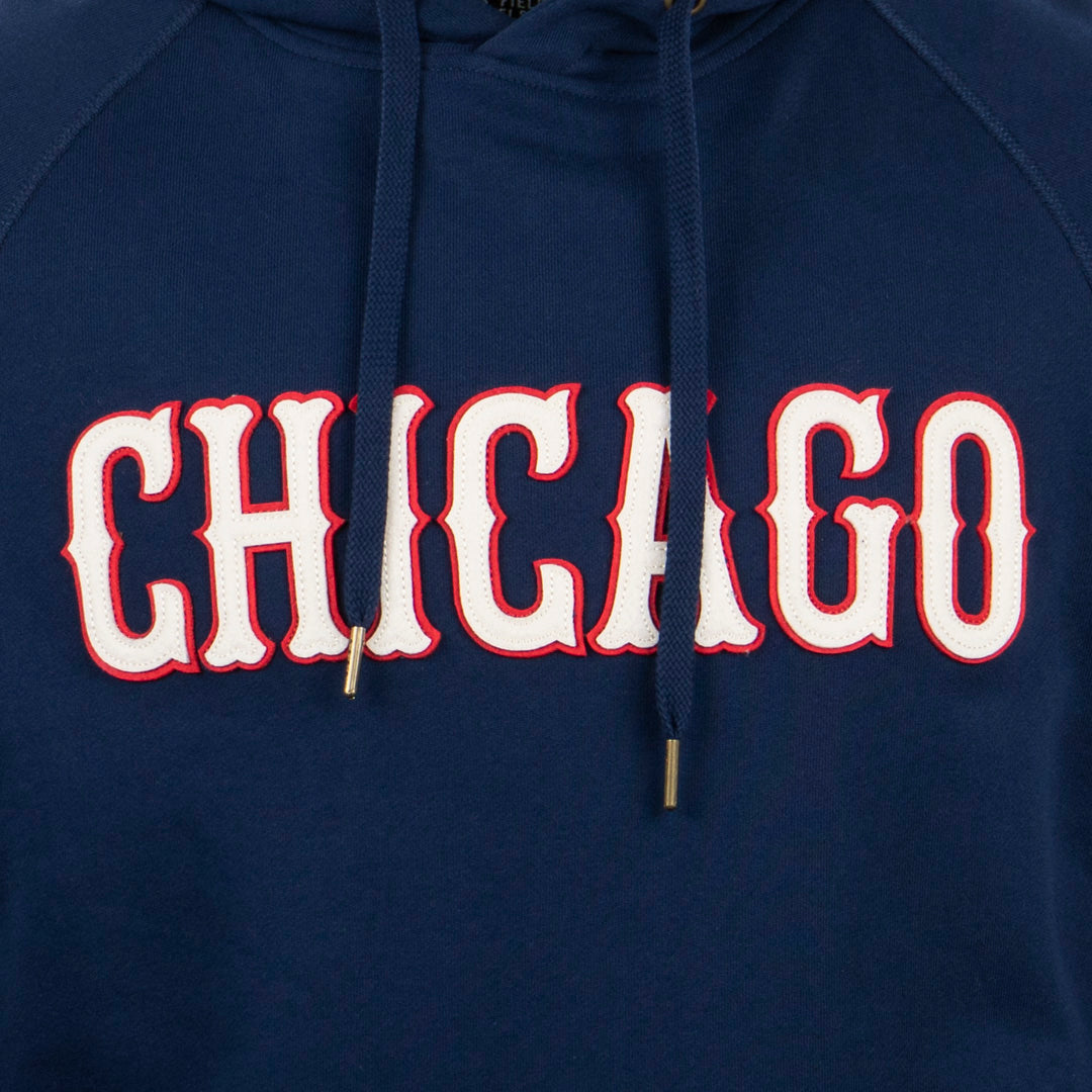Chicago Whales French Terry Script Hooded Sweatshirt