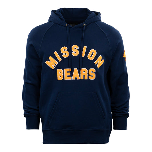 Mission Bears French Terry Script Hooded Sweatshirt