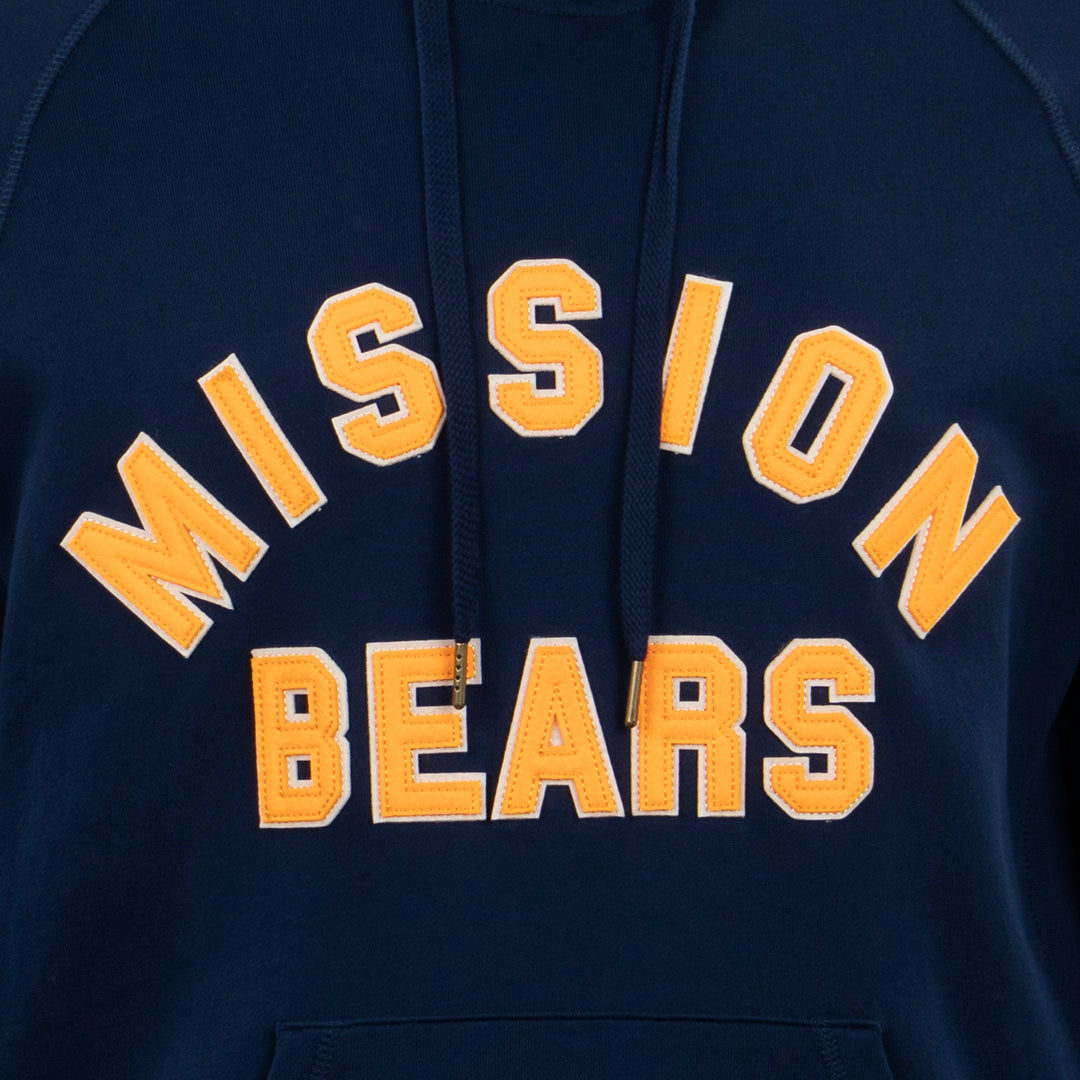 Mission Bears French Terry Script Hooded Sweatshirt