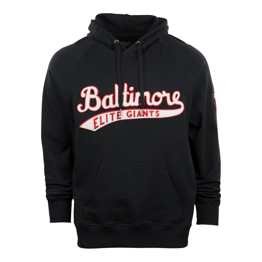 Baltimore Elite Giants French Terry Script Hooded Sweatshirt