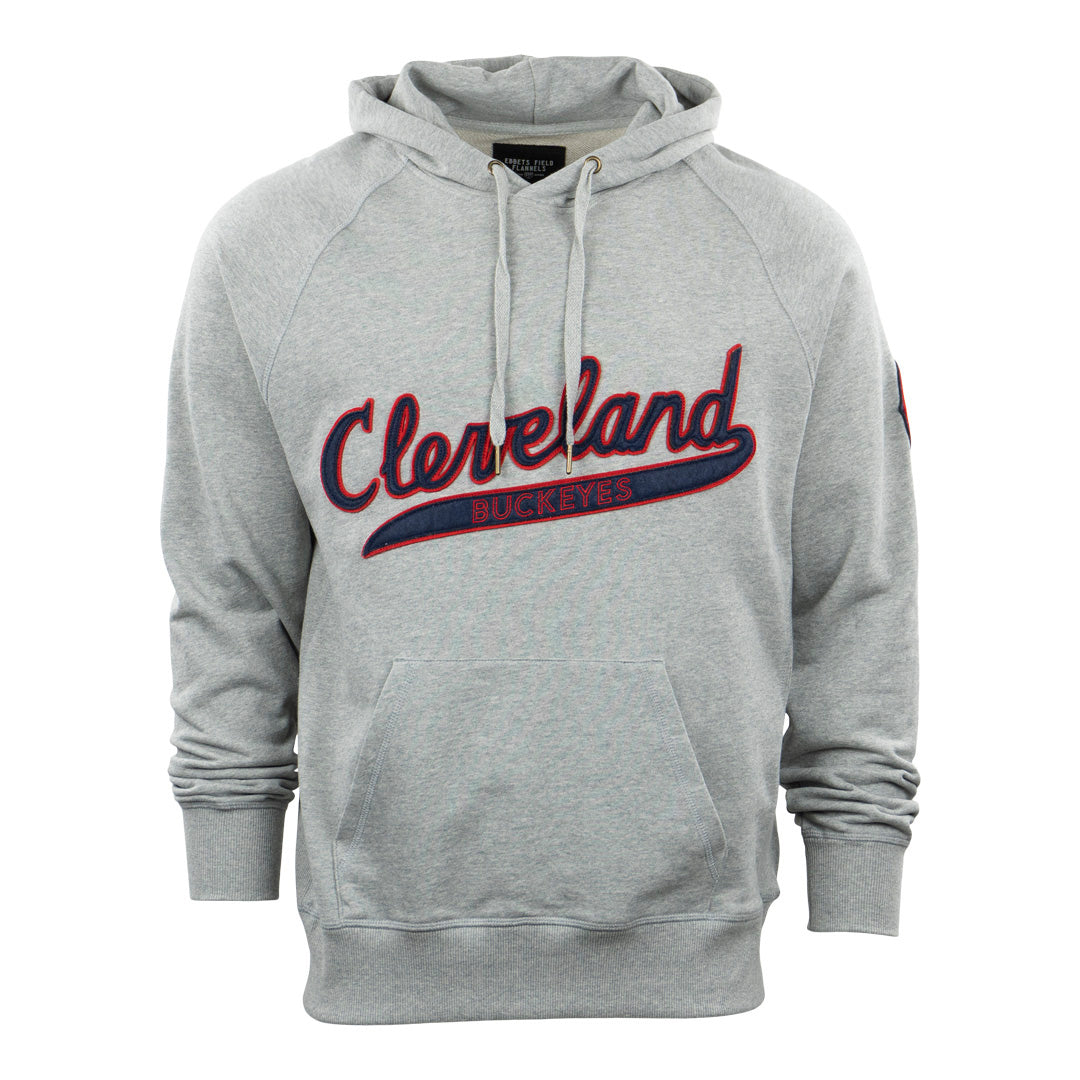 Cleveland Buckeyes French Terry Script Hooded Sweatshirt