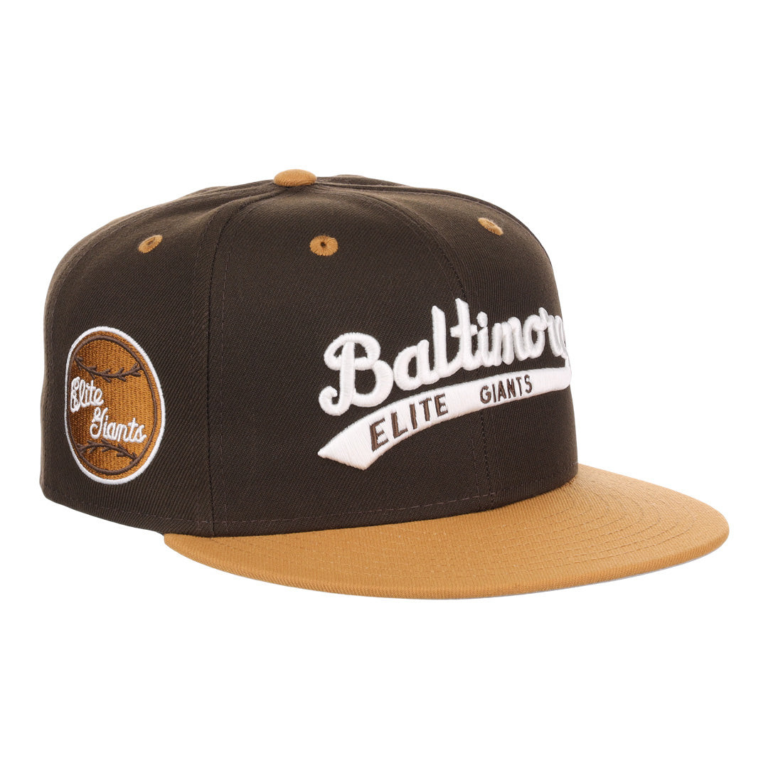 Baltimore Elite Giants NLB Sandbag Fitted Ballcap