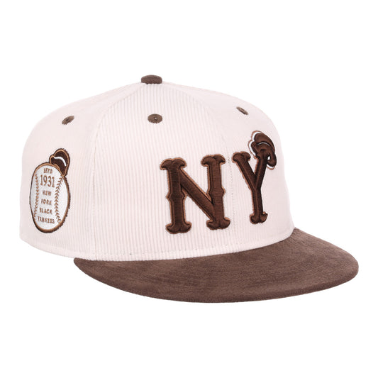 New York Black Yankees NLB Sandbag Cord Fitted Ballcap