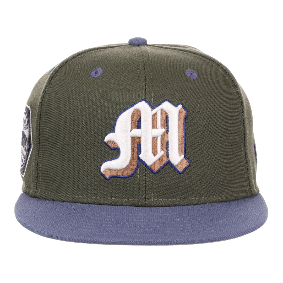 Miami Giants NLB Mossy Slate Fitted Ballcap