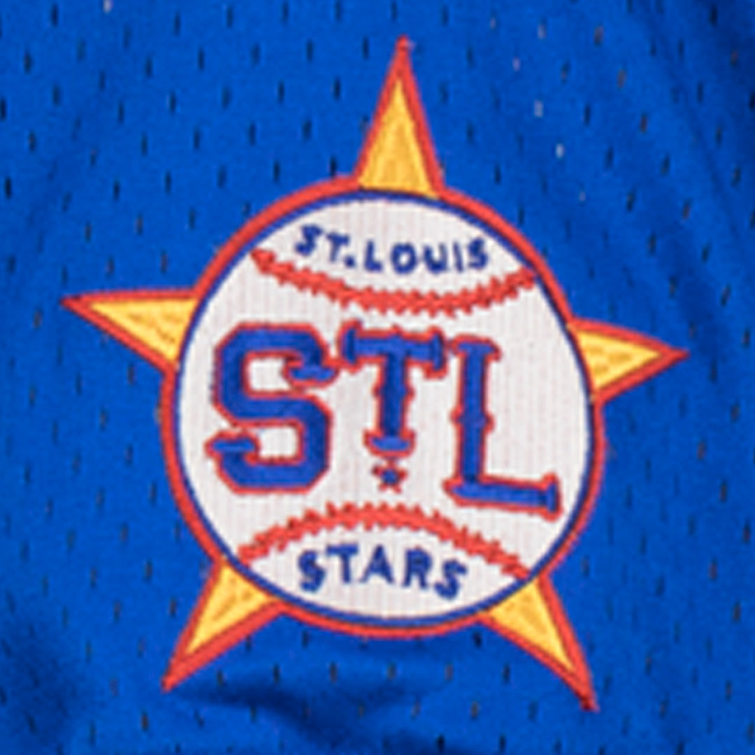 17 St. Louis Stars Rings & Crwns Mesh Replica V-Neck Jersey - Royal