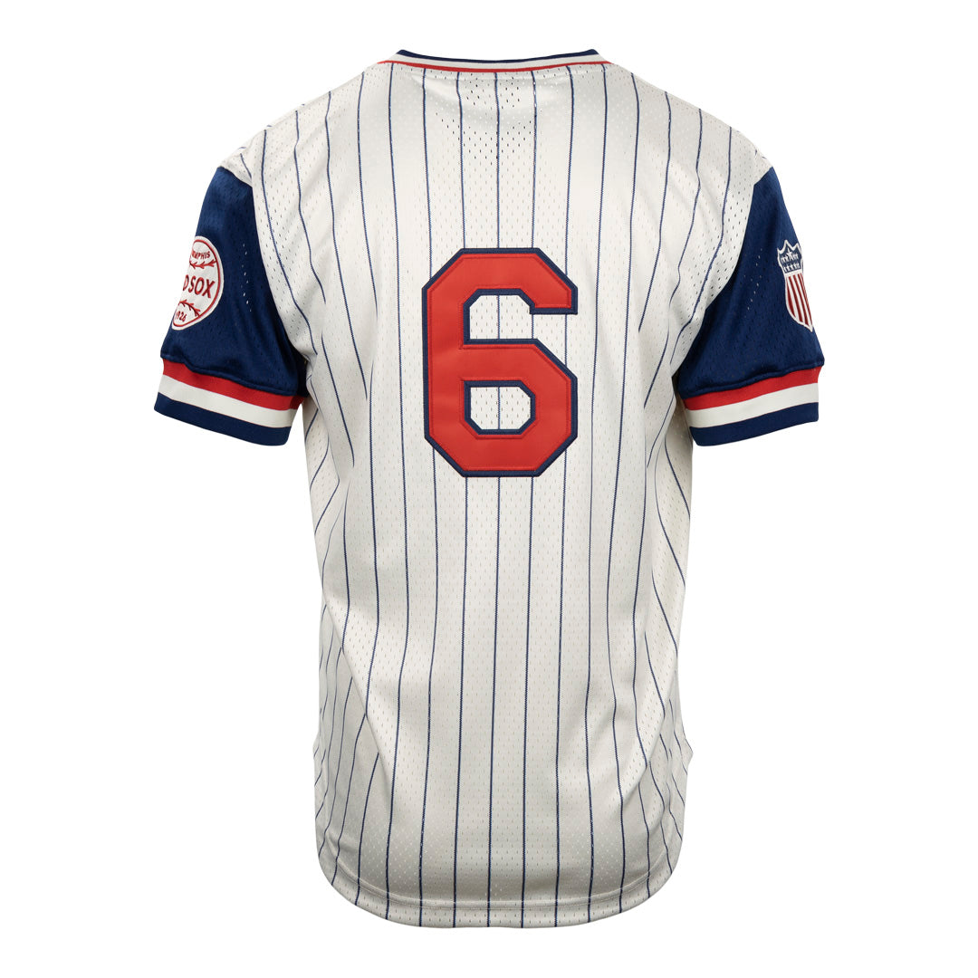 St. Louis Stars Vintage Inspired NL Pinstripe Replica V-Neck Mesh Jers –  Ebbets Field Flannels