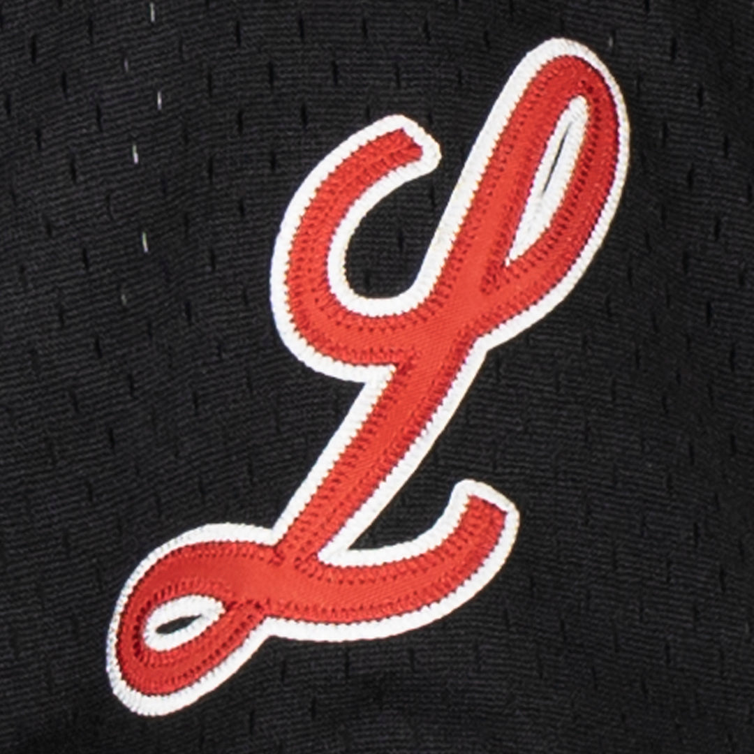 Louisville Black Caps Vintage Inspired NL Pinstripe Replica V-Neck Mesh Jersey
