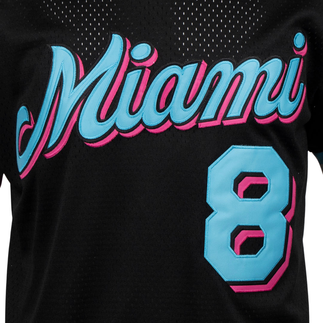 Miami Giants Vintage Inspired NL Replica V-Neck Mesh Jersey